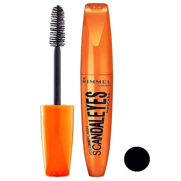 ریمل پوکه نارنجی ریمللندن RIMMEL LONDON مدل Volume Flash Scandale Eyes